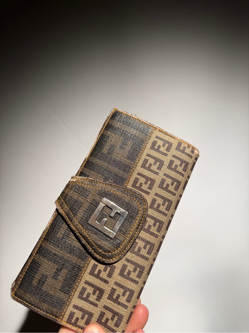 Fendi Brown Monogram Wallet